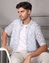 GAVYN R/FIT SHORT SLEEVE SHIRT (LIGHT BLUE)